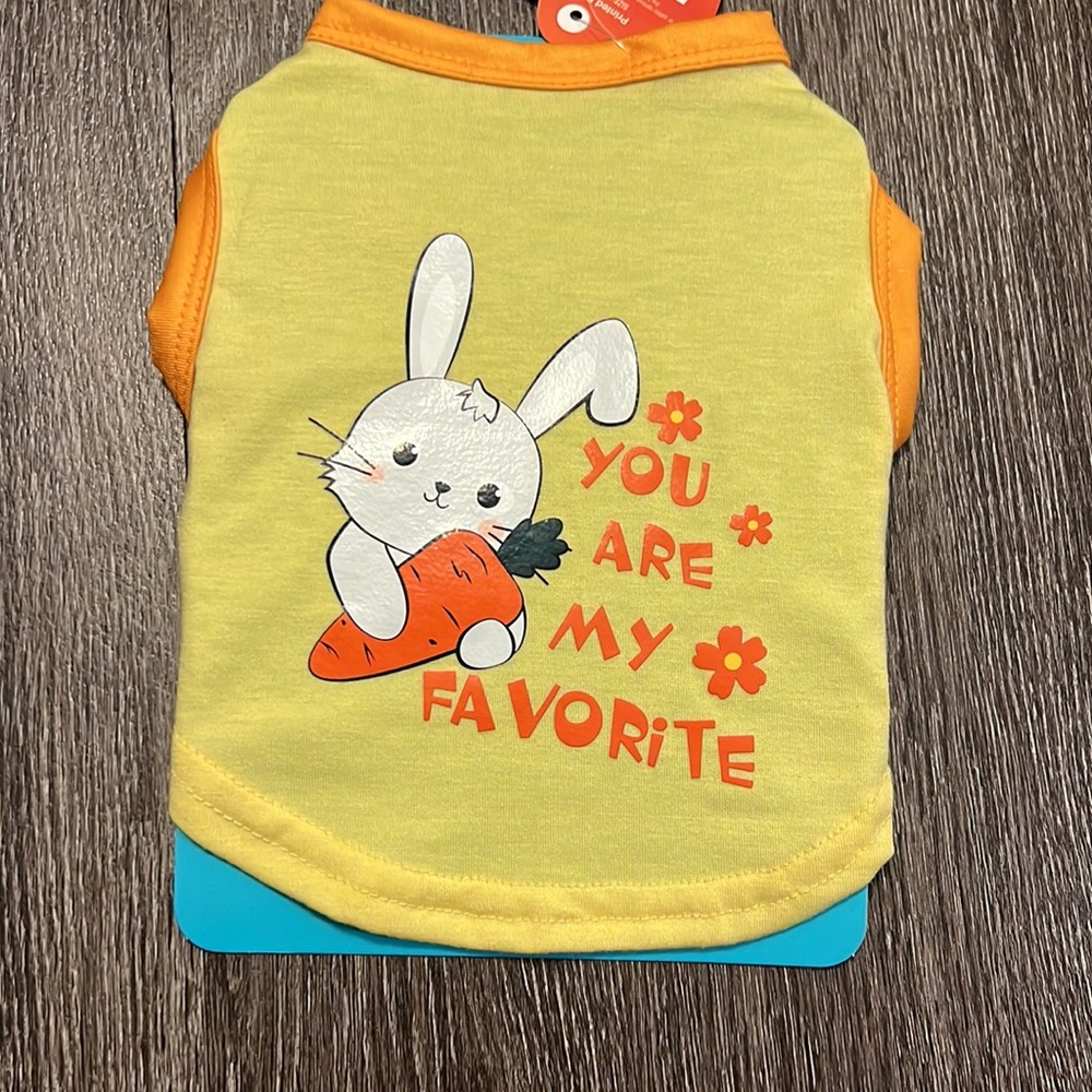 Dog printed t shirt XS and Small